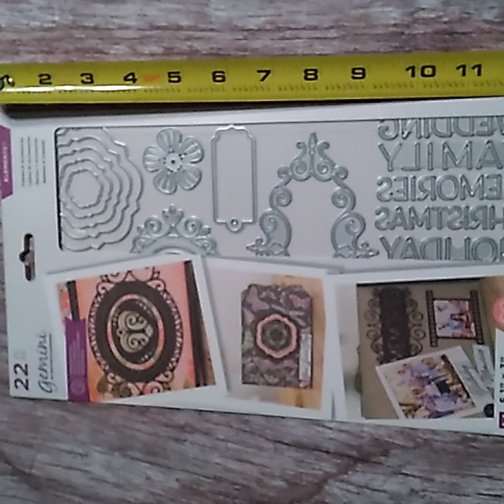 Gemini metal dies 22 pieces Elements by Crafters companion